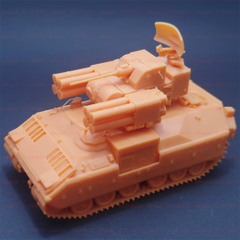 1/72/144 U.s. Army M3 Bradley/avenger Air Defense Vehicle Unpainted Kit