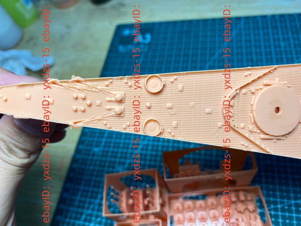 3d Printed 1/700 Soviet Kremlin Battleship(full Hull/waterline)