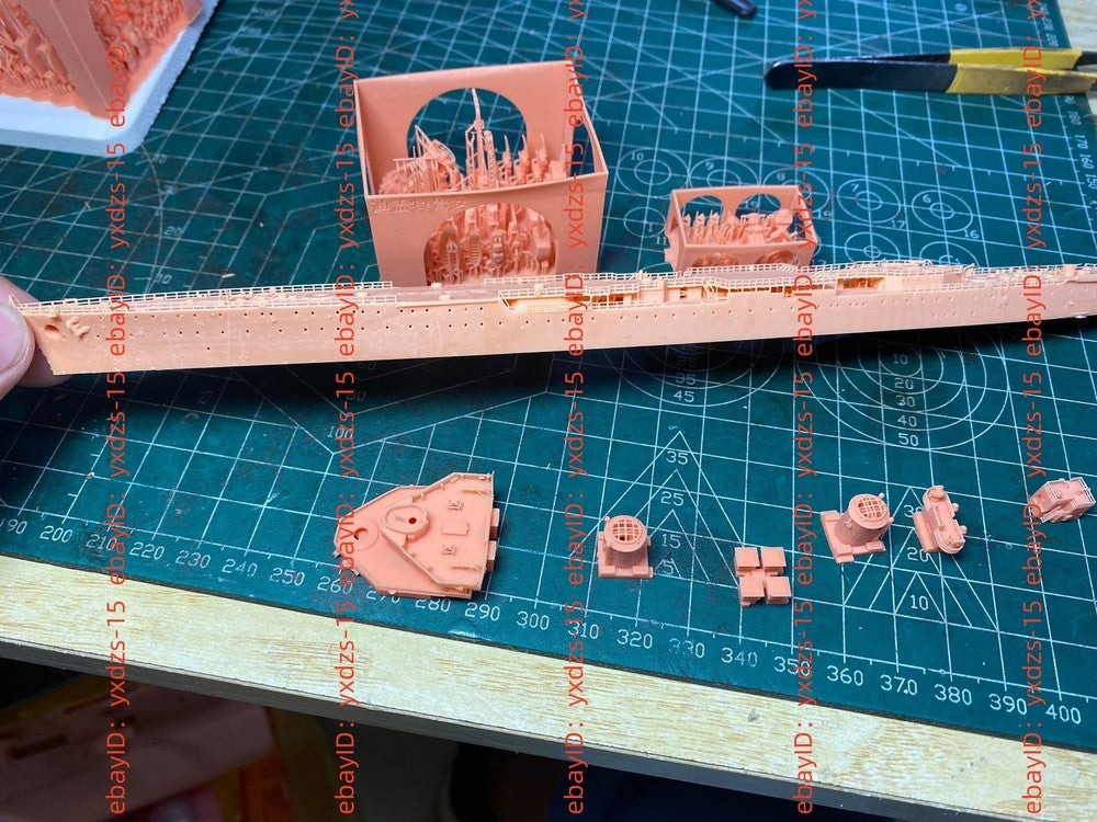 3d Printed 1/700 Duguay Trouin Cruiser(full Hull/waterline)
