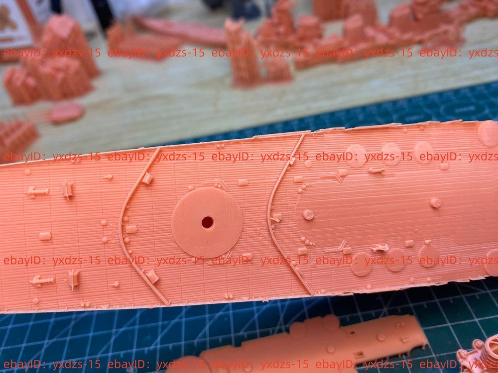 3d Printed 1/700 Soviet Vladivostok Battleship(full Hull/waterline)