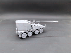 3d Printed 1/35 German Boxer Armored Vehicle With Rch155 Howitzer