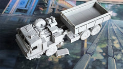 3d Printed 1/72/87 BAZ-6402 Heavy-Duty Truck ﻿ ﻿Unpainted Kit