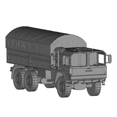 3D Printed 1/72 German MAN(6×6) Truck Unpainted Kit