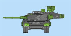 3d Printed 1/35/72 German Leopard 2A7 Hu Main Battle Tank Kit