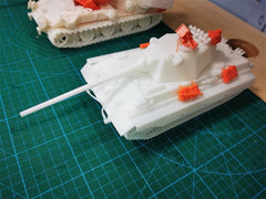 3d Printed 1/35/72 German D-series E-50M Medium Tank Unpainted Kit