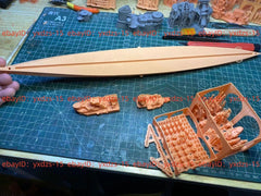 3d Printed Kit 1/700 Hms Incomparable Class Battlecruiser(full Hull/waterline)