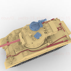 3d Printed 1/72 British Sherman VC Firefly Medium Tank ﻿unpainted Kit