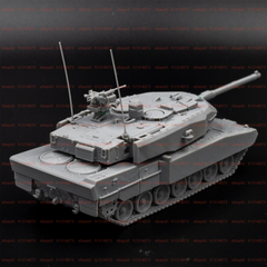 3d Printed 1/72/144 German Leopard 2A7+ Main Battle Tank Unpainted Kit