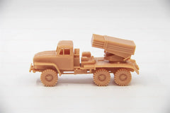 3d Printed 1/72/144 BM-21 Grad 122mm Multiple Rocket Launcher Unpainted Kit