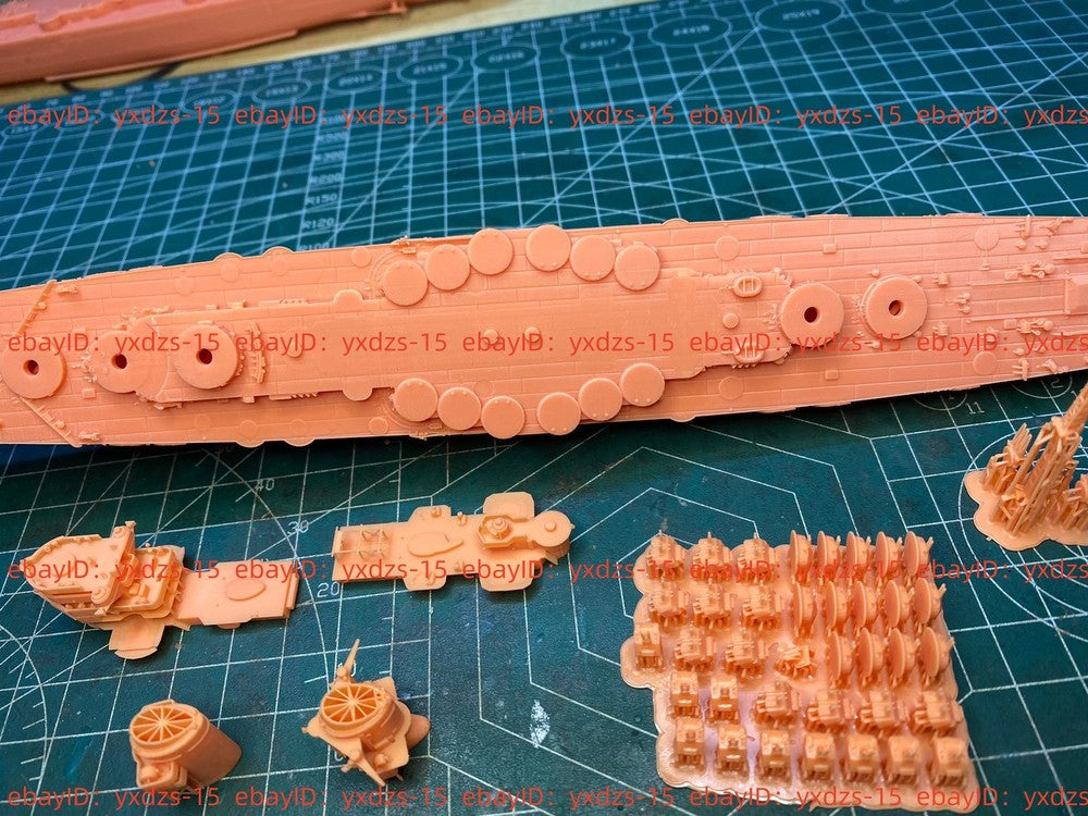 3d Printed 1/700 Italian Venetian Cruiser(full Hull/waterline)