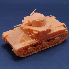 3d Printed 1/72 U.S. M2 Medium Tank Unpainted Kit