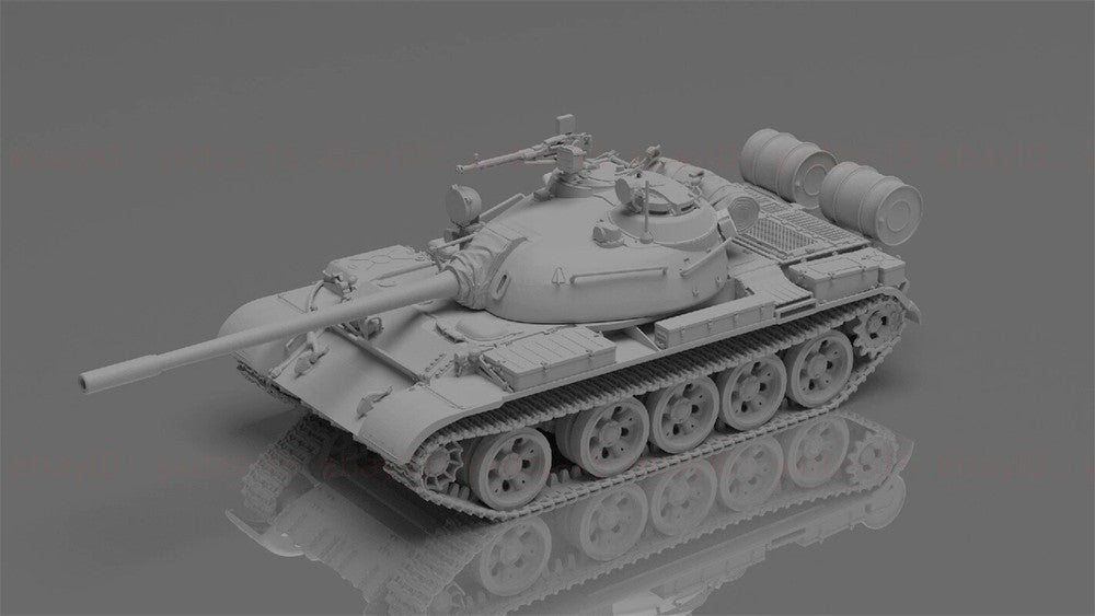 3d Printed 1/72/87 Soviet T-55A Main Battle Tank ﻿Unpainted Kit