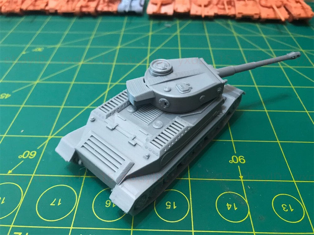 3d Printed 1/72 German Tiger P Heavy Tank ﻿Unpainted Kit