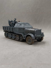 1/35 Half-Track Anti-Aircraft Vehicle Painted Finished Model