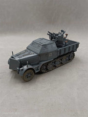 1/35 Half-Track Anti-Aircraft Vehicle Painted Finished Model