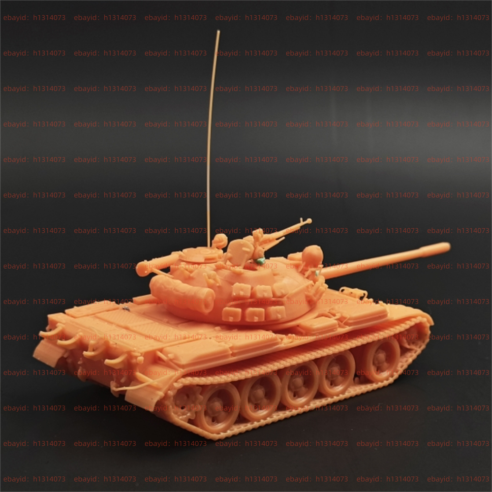 3d Printed 1/72/144 Russian T-55A Medium Tank (1981) Unpainted Kit