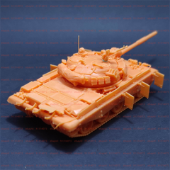 3d Printed 1/72/144 Russian T-62m1 Main Battle Tank Unpainted Kit