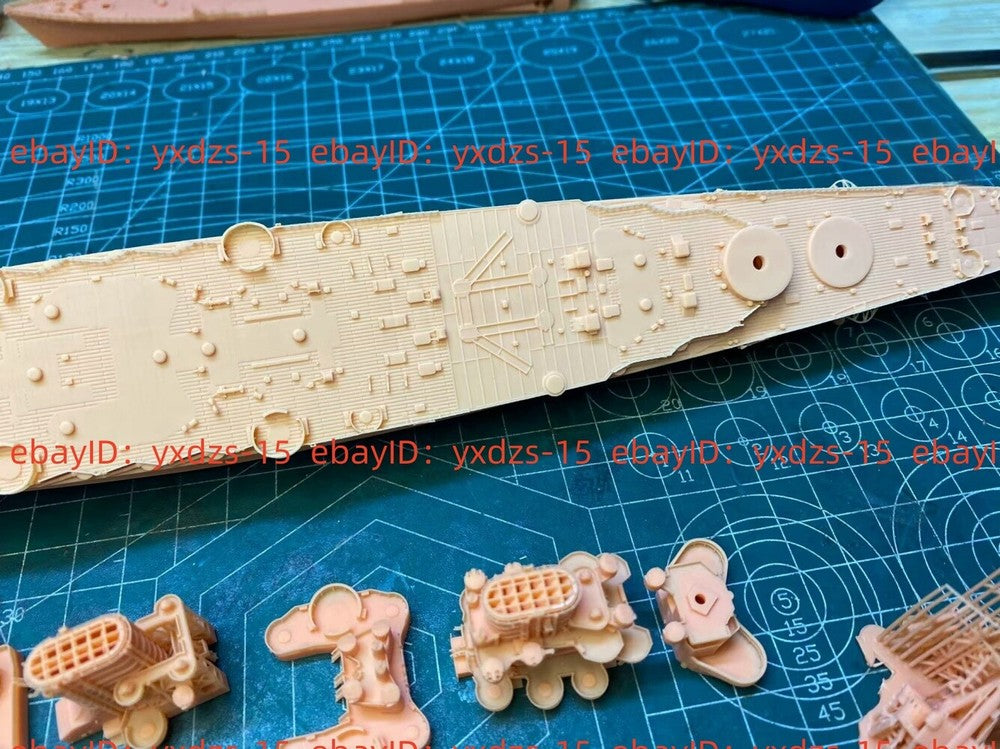 3d Printed 1/700 Ijn Dashan Battleship(full Hull/waterline)