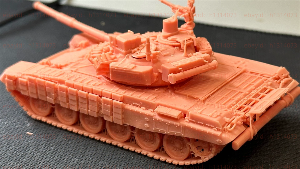 3d Printed 1/72 T-72AV Main Battle Tank Unpainted Kit