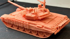 3d Printed 1/72 T-72AV Main Battle Tank Unpainted Kit