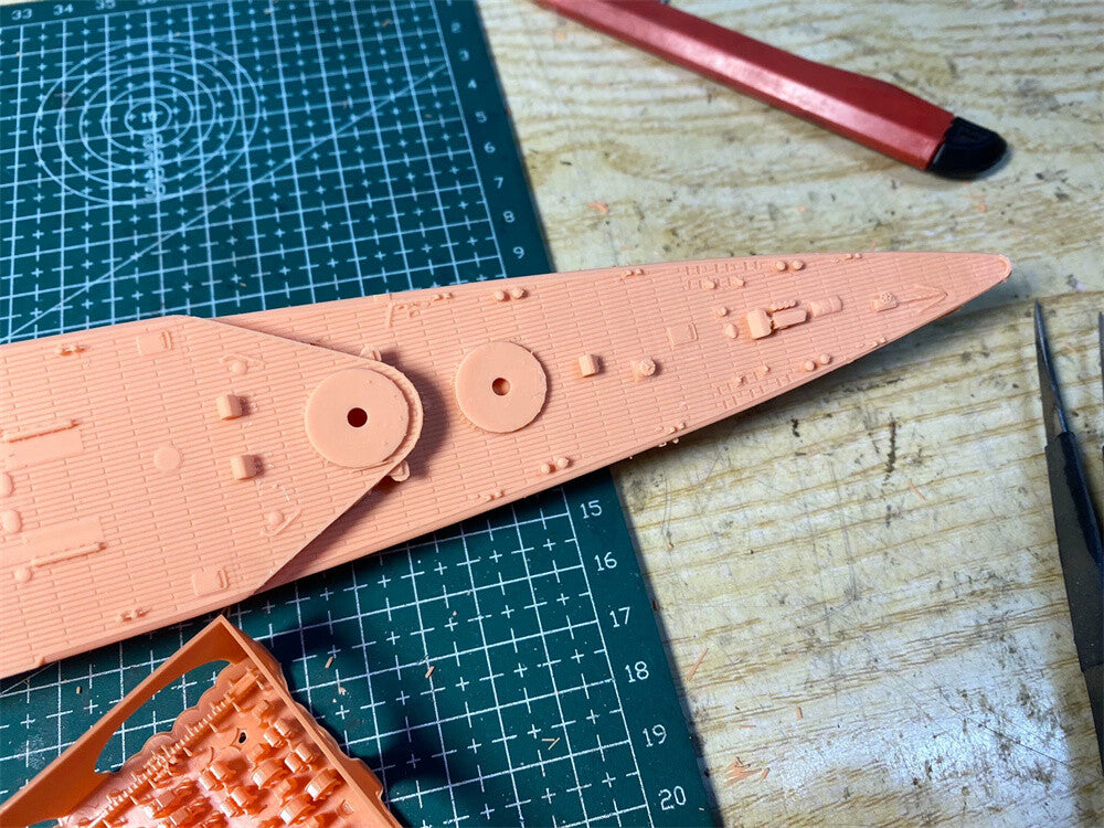 3d Printed Kit 1/350 German Cruiser München(full Hull/waterline)