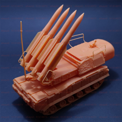 3d Printed 1/72/144 Buk Designation Radar Launch Vehicle Unpainted Kit
