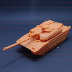3d Printed 1/72/144 French Leclerc 2 Series Main Battle Tank Unpainted Kit