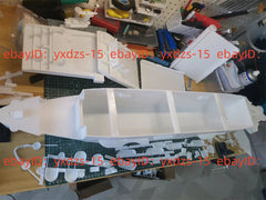 3d Printed 1/144 Uss Bogue (cve-9) Escort Carrier Full Hull