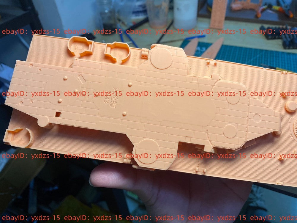 3d Printed 1/200 Uss Helena Light Cruiser Cl-50 1943(full Hull/waterline)