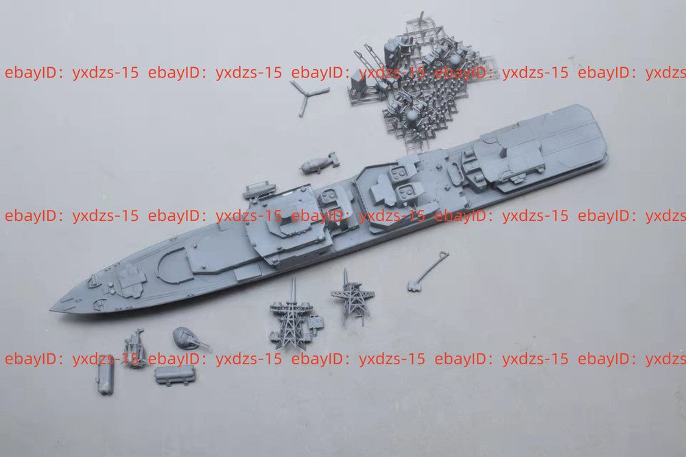 3d Printed 1/700 Russian Dreadnought Ii Class Destroyer