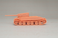 3d Printed 1/72 VK 3001 (P) Tiger (P) with Škoda Turret10.5cm Gun Unpainted Kit