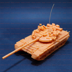 3d Printed 1/72/144 Russian T-80BV Main Battle Tank Unpainted Kit