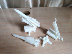 3d Printed 1/72 M4A4 Sherman TankS-200 Vega+S-125 Neva/Pechora Unpainted Kit
