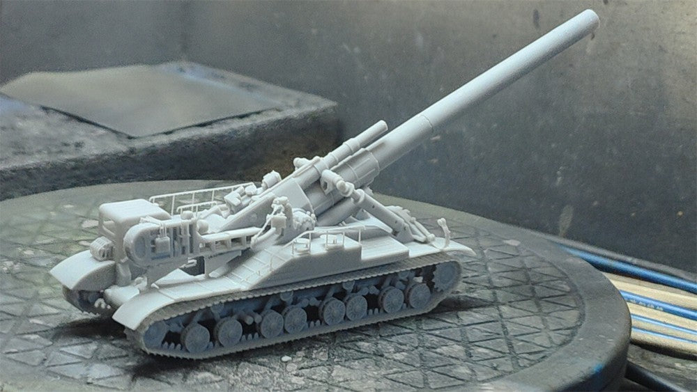 3d Printed 1/72 Soviet 2a3 Kondensator 2p Self-propelled Howitzer Kit