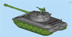 3d Printed 1/35/72 Chinese WZ-112/WZ-113/WZ-113-II Project Heavy Tank Kit