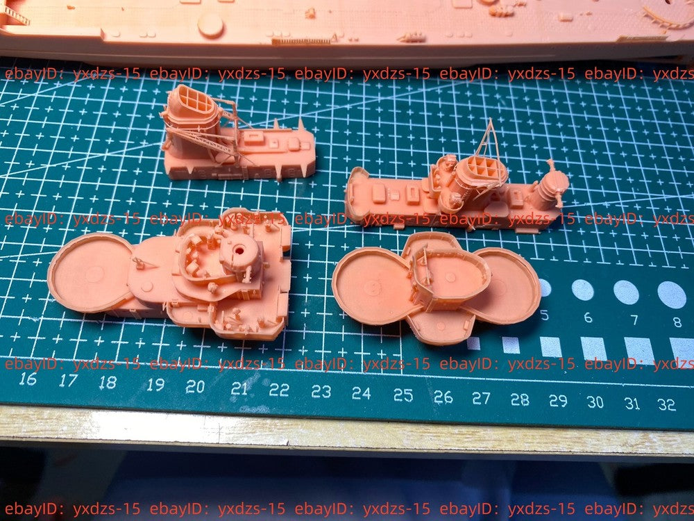 3d Printed 1/700 French Navy Le Terrible Class Destroyer(full Hull/waterline)
