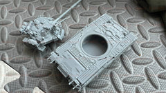 3d Printed 1/72 T-80 Main Battle Tank Unpainted Kit