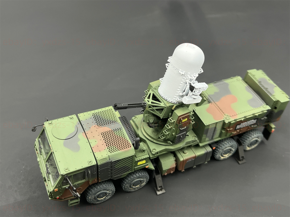 1/72 Us Military Mobile Phalanx Air Defense Vehicle Painted Finished Model