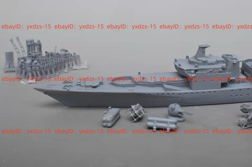 3d Printed 1/700 Russian Dreadnought Ii Class Destroyer