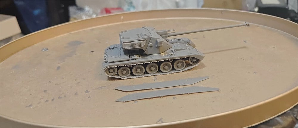 3d Printed 1/72 Sweden Emil 1951 Heavy Tank ﻿Unpainted Kit