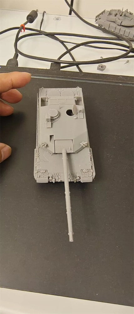 3d Printed 1/72 United Kingdom Vickers Mk 7 Main Battle Tank Unpainted Kit