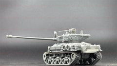3d Printed 1/72 Sherman M-50/m-51 Super Sherman Tank Unpainted Kit