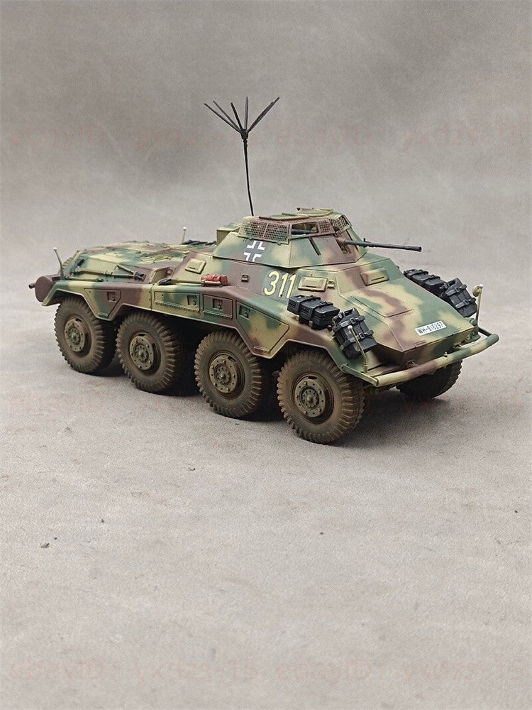 1/35 Sd.kfz. 234/2 Puma 8-wheel Armored Vehicle Painted Finished Model