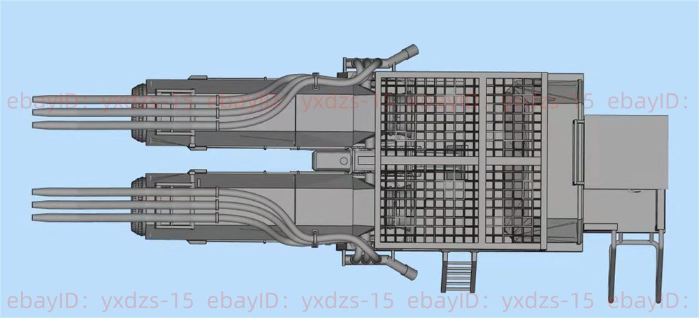 3d Printed 1/72 Hungary Big Wind Fire Tank Unpainted Kit