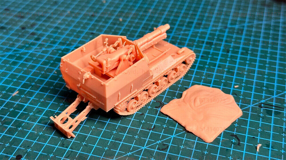 3d Printed 1/72 WWII Lorraine Self-Propelled Howitzer Unpainted Kit