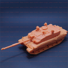 3d Printed 1/72/144 British Challenger 2 Night Main Battle Tank Unpainted Kit