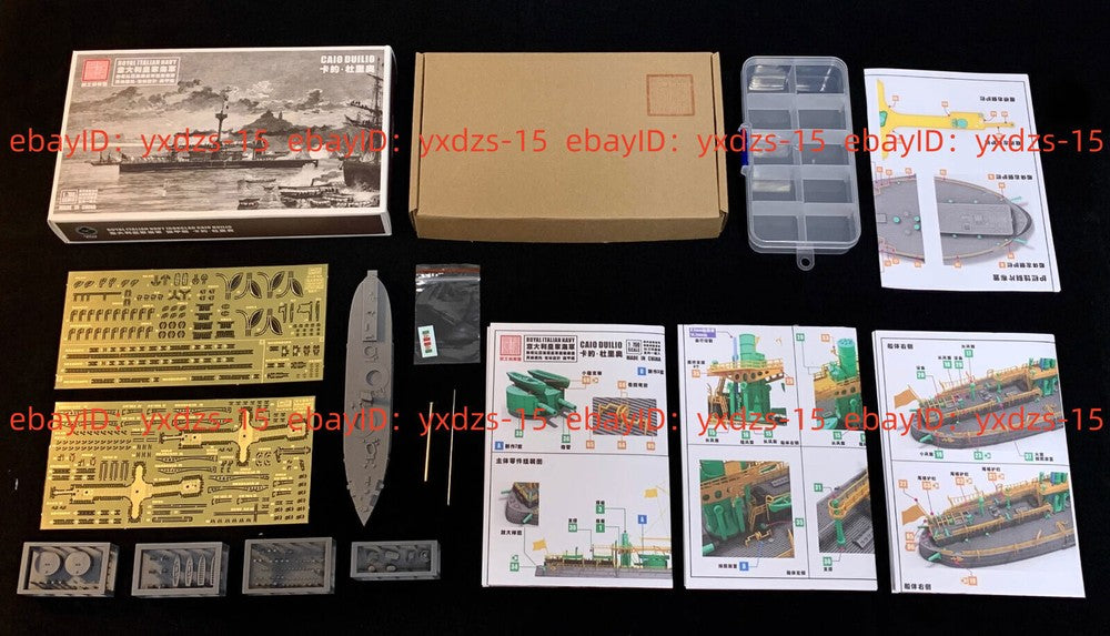 3d Printing 1:700 Italian Navy Cabo Dorio Armored Ship