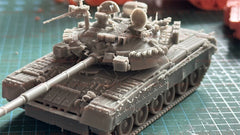 3d Printed 1/72 T-80U Main Battle Tank (Modernized Version) Unpainted Kit