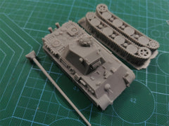 3d Printed 1/72 German Panther II Medium Tank Kit