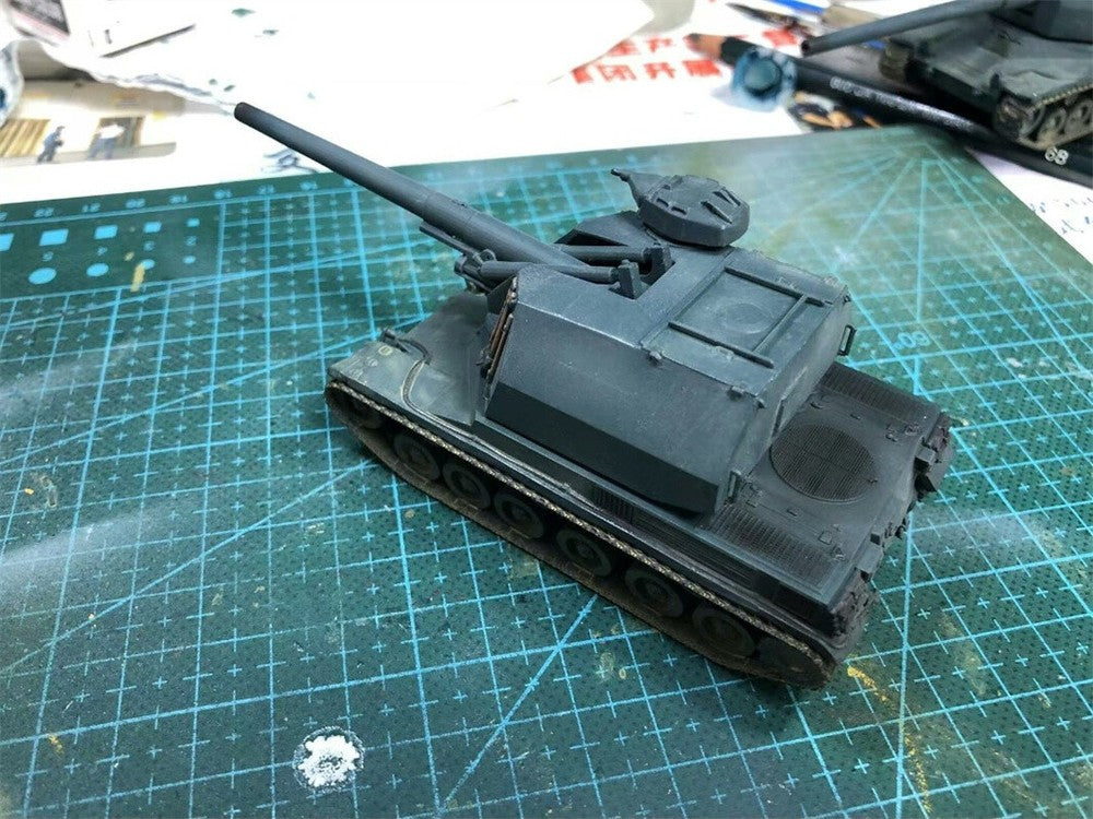 3d Printed 1/72 French Tier Ix Amx 155 55 Self-propelled Gun Kit